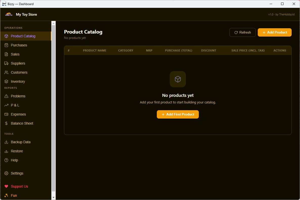 Add product to catalog